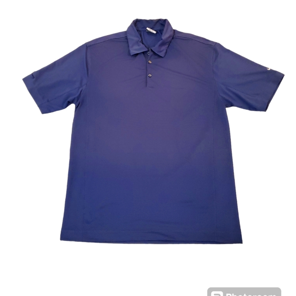 Nike‎ Golf Tour Performance Men's Navy Blue Polo Shirt Large